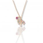 Rose gold plated silver 925° tree of life necklace  (code FC006027)